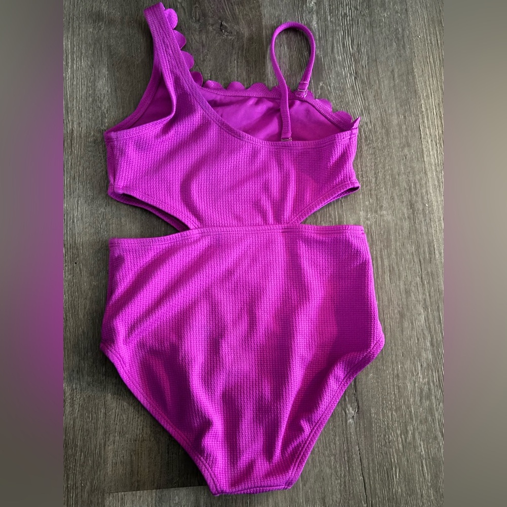Swimsuit Girls Sz 8 Target Art Class Magenta Kids One Piece Purpleish - Picture 5 of 7